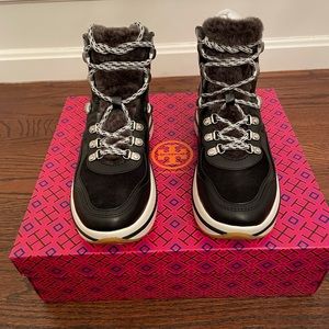 Tory Burch Gemini Link Platform Hiking Boot